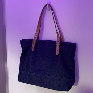 Vintage Nine West denim tote bag 💼